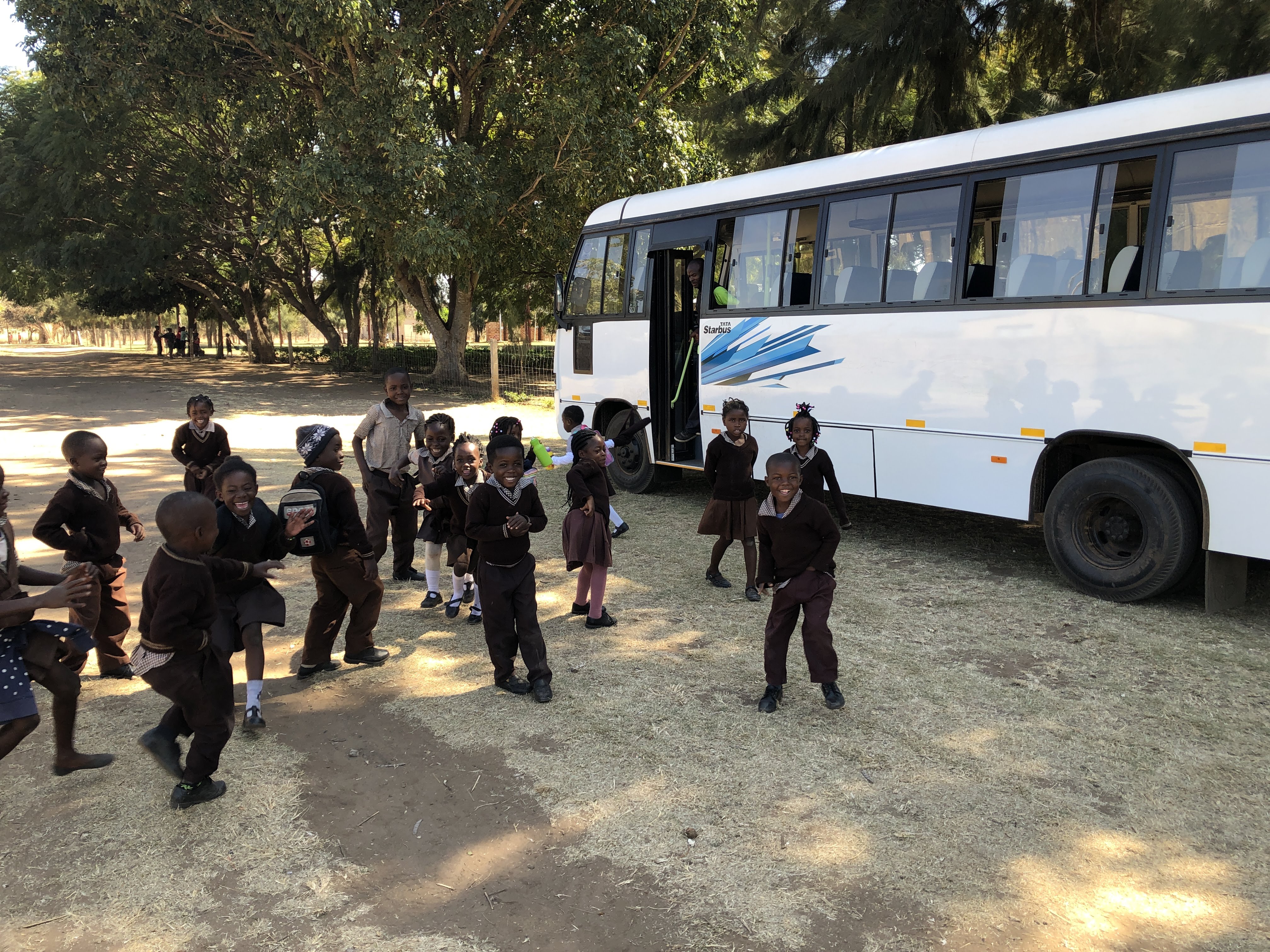 Terranova Students Boarding Bus